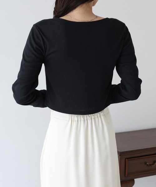 BLUEEAST(ブルーイースト)の「キャミソール&カーデアンサンブル(アンサンブル・レディース・ホワイト/ピンク/ブラック・MEDIUM)」の12枚目の写真