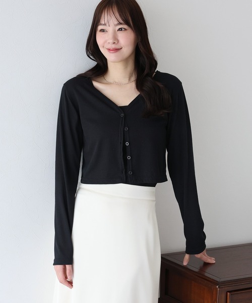 BLUEEAST(ブルーイースト)の「キャミソール&カーデアンサンブル(アンサンブル・レディース・ホワイト/ピンク/ブラック・MEDIUM)」の13枚目の写真