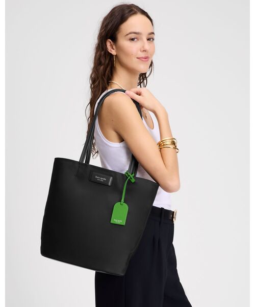 kate spade new york(ケイトスペード ニューヨーク)の「オン パーパス ラージ トート(トートバッグ・レディース・ブラック・ONESIZE)」の1枚目の写真
