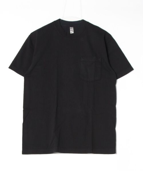 ARCHIVER(アーカイバ)の「【RS】【LOS ANGELES APPAREL】6.5oz Garment Dye CrewNeck Pocket T(Tシャツ/カットソー・レディース・ブラック・SMALL/MEDIUM/X-LARGE/LARGE)」の5枚目の写真