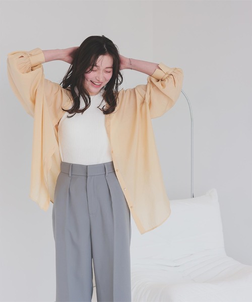 titivate（ティティベイト）の「ホルターネックタンクトップ（タンクトップ・レディース・オフホワイト/ブラック/ピンク/シルバー・M）」の5枚目の写真