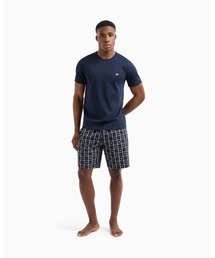 EMPORIO ARMANI | 【エンポリオ アルマーニ】バミューダパンツ パジャマ オールオーバーパターン ジャカード(ルームウェア/パジャマ)