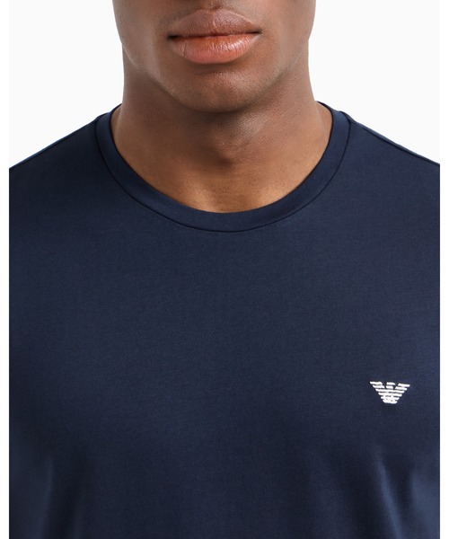 EMPORIO ARMANI(エンポリオアルマーニ)の「【エンポリオ アルマーニ】バミューダパンツ パジャマ オールオーバーパターン ジャカード(ルームウェア/パジャマ・メンズ・ネイビー系/ネイビー系1・LARGE/MEDIUM/SMALL/X-LARGE)」の5枚目の写真