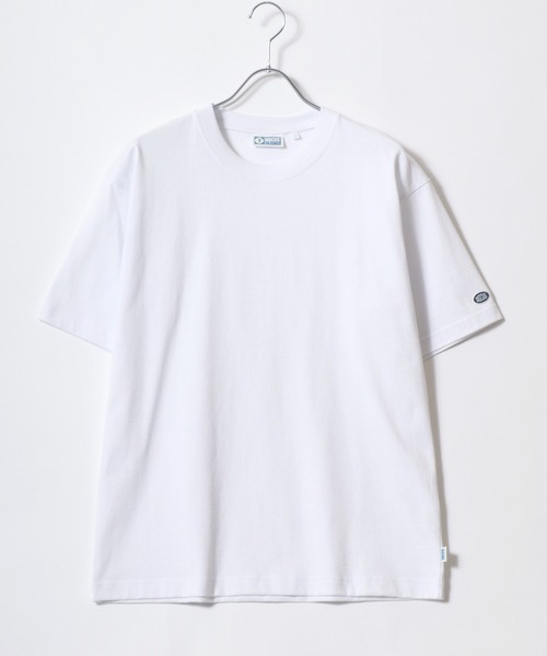 DISCUS(ディスカス)の「2026SS DISCUS/ディスカス USAコットン ワッペンロゴ刺繍 半袖Tシャツ レディース メンズ(Tシャツ/カットソー・メンズ・ピンク系その他/ブルーグレー/ネイビー/ホワイト/オートミール/ベージュ/グレー/ブラック/グリーン/スミクロ・M/XL/L)」の11枚目の写真