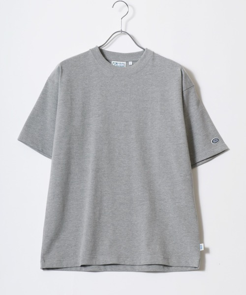 DISCUS(ディスカス)の「2026SS DISCUS/ディスカス USAコットン ワッペンロゴ刺繍 半袖Tシャツ レディース メンズ(Tシャツ/カットソー・メンズ・ピンク系その他/ブルーグレー/ネイビー/ホワイト/オートミール/ベージュ/グレー/ブラック/グリーン/スミクロ・M/XL/L)」の13枚目の写真