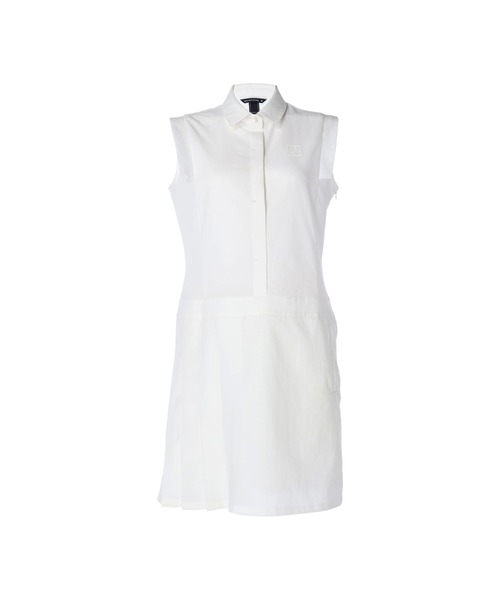 ZOY(ゾーイ)の「WOMENS COOLDOTS ミニリップストップ ワンピース(ワンピース・レディース・ホワイト/ブルー系・SMALL/MEDIUM/LARGE)」の1枚目の写真