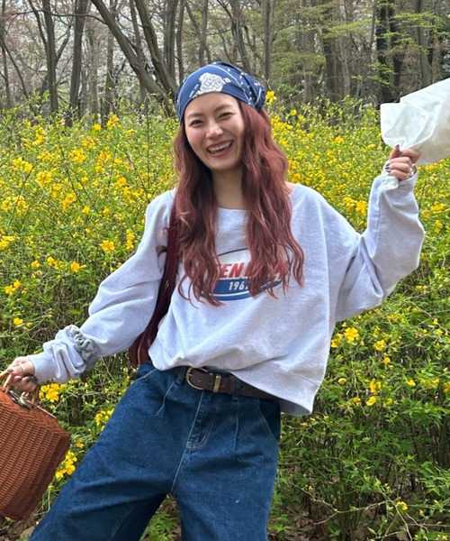 オフショルルーズスウェット（スウェット）｜TEEN BOOP（ティーン