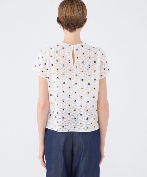 トゥモローランド コレクション リーシェフラワー ペタルスリーブブラウス リーシェフラワー ペタルスリーブブラウス(シャツ/ブラウス