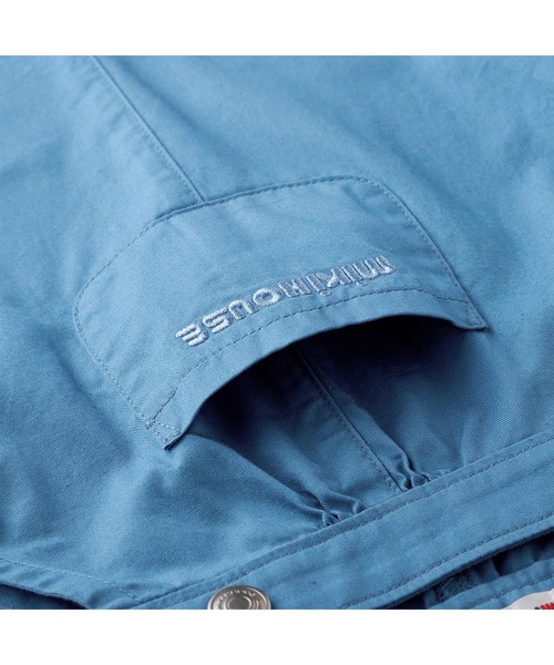 MIKI HOUSE（ミキハウス）の「【WEB限定】６分丈オーバーオール（サロペット/オーバーオール・キッズ・ベージュ/パープル/イエロー系その他/ライトグリーン/オレンジ/ブルー・M(80-90cm)/S(70-80cm)/L(90-100cm)）」の7枚目の写真