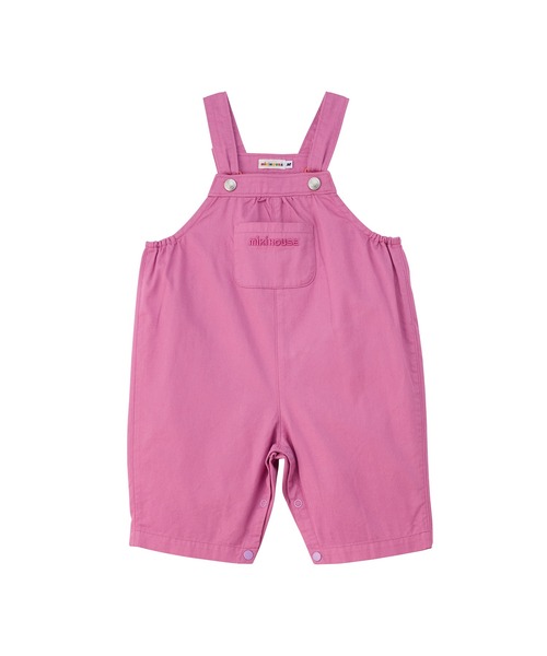 MIKI HOUSE（ミキハウス）の「【WEB限定】６分丈オーバーオール（サロペット/オーバーオール・キッズ・ベージュ/パープル/イエロー系その他/ライトグリーン/オレンジ/ブルー・M(80-90cm)/S(70-80cm)/L(90-100cm)）」の9枚目の写真