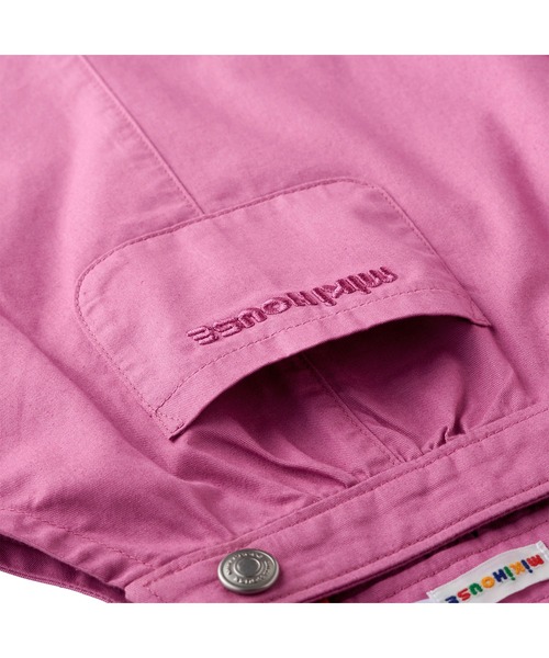 MIKI HOUSE（ミキハウス）の「【WEB限定】６分丈オーバーオール（サロペット/オーバーオール・キッズ・ベージュ/パープル/イエロー系その他/ライトグリーン/オレンジ/ブルー・M(80-90cm)/S(70-80cm)/L(90-100cm)）」の14枚目の写真