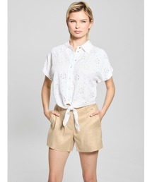 Guess | NEW Ss Brigitte Embro Shirt 半袖シャツ(シャツ/ブラウス)