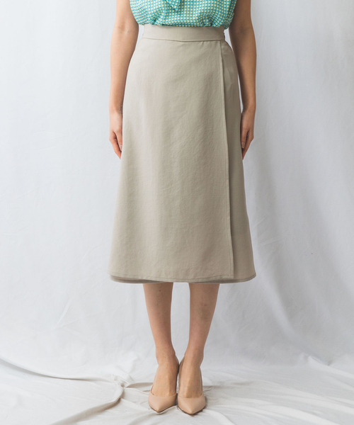 セール】【NARACAMICIE】トロンプルイユフレアパンツ（その他パンツ