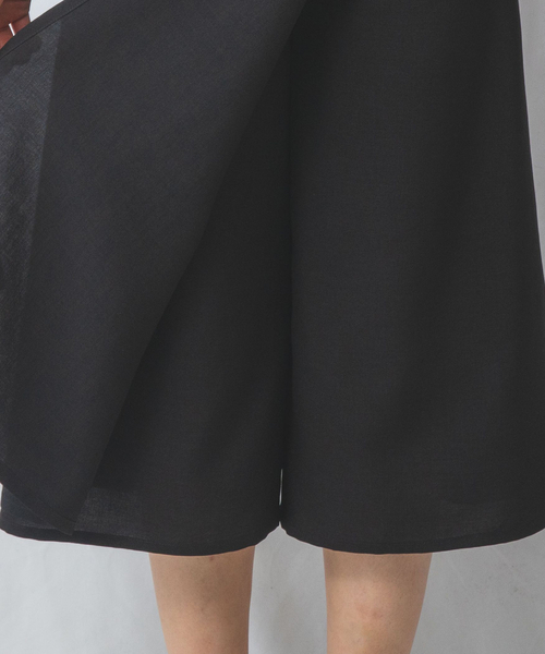 NARACAMICIE（ナラカミーチェ）の「【NARACAMICIE】トロンプルイユフレアパンツ（その他パンツ・レディース・ブラック/ブラウン・M/XL）」の13枚目の写真