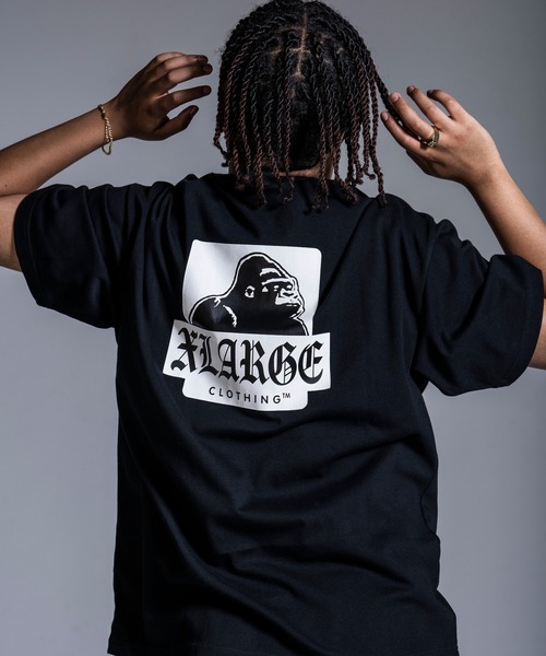 NEW ERA（ニューエラ）の「XLARGE×NEW ERA PERFORMANCE S/S TEE（Tシャツ/カットソー・メンズ・ブラック/ホワイト・S/M/L/XL）」の2枚目の写真