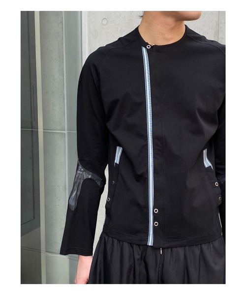 KIKO KOSTADINOV（キコ コスタディノフ）の「Kiko Kostadinov/キコ・コスタディノフ/ALEC K-DART JERSEY JACKET（Tシャツ/カットソー・メンズ・ブラック・46/44）」の11枚目の写真
