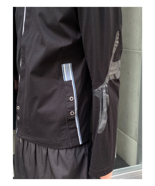 KIKO KOSTADINOV（キコ コスタディノフ）の「Kiko Kostadinov/キコ・コスタディノフ/ALEC K-DART JERSEY JACKET（Tシャツ/カットソー・メンズ・ブラック・46/44）」の13枚目の写真