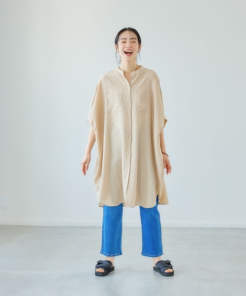 トクコ❗️ブルーがきれいなチュニック？ポンチョ トクコ❗️ブルーがきれいなチュニック？ポンチョ