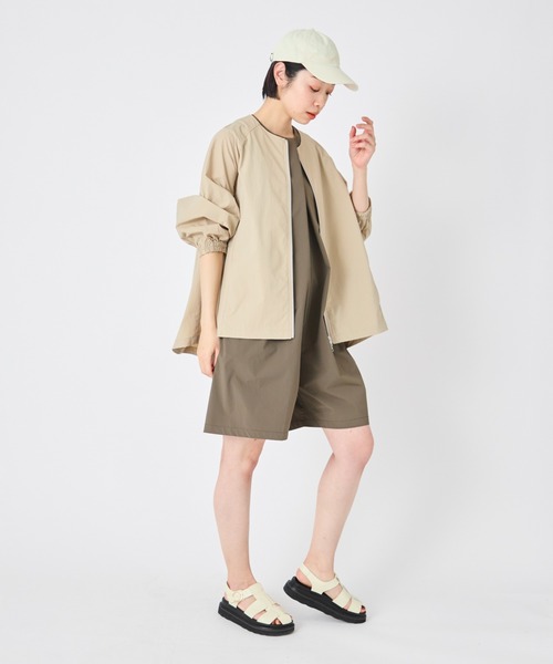 ever closet(エバークローゼット)の「ノースリーブオールインワン(つなぎ/オールインワン・レディース・カーキ・F)」の5枚目の写真