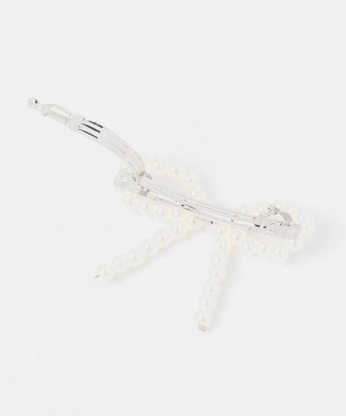 FOREVER 21（フォーエバー トゥエンティーワン）の「リボンバレッタ2（バレッタ/ヘアクリップ・レディース・ゴールド/シルバー・FREE）」の5枚目の写真