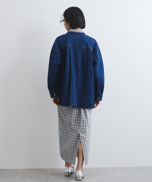 VICKY(ビッキー)の「フロントタックチェックスカート≪手洗い可能≫(スカート・レディース・ホワイト系その他/ブラック系その他・M)」の11枚目の写真