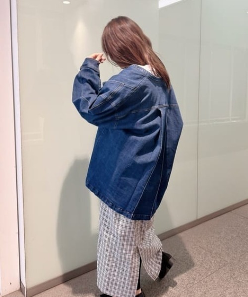 VICKY(ビッキー)の「フロントタックチェックスカート≪手洗い可能≫(スカート・レディース・ホワイト系その他/ブラック系その他・M)」の17枚目の写真