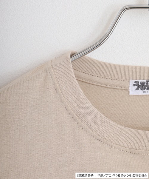 うる星やつら(ウルセイヤツラ)の「うる星やつら 天竺長袖Tシャツ(Tシャツ/カットソー・メンズ・ブラック/グレイッシュベージュ/ライトカーキ/ネイビー/オフホワイト/ホワイト・LL/M/L)」の18枚目の写真