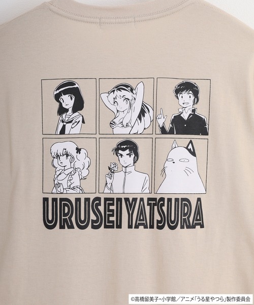 うる星やつら(ウルセイヤツラ)の「うる星やつら 天竺長袖Tシャツ(Tシャツ/カットソー・メンズ・ブラック/グレイッシュベージュ/ライトカーキ/ネイビー/オフホワイト/ホワイト・LL/M/L)」の22枚目の写真