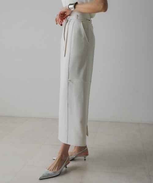 【新品タグ付】CIEL'AIR　シエルエアー サイドジップスカート SIDE ZIP SKIRT（スカート）｜CIEL'AIR（シエルエアー）の