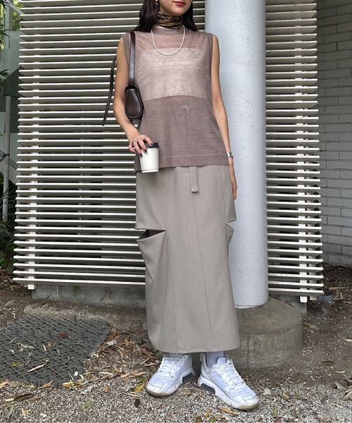 SIDE ZIP SKIRT（スカート）｜CIEL'AIR（シエルエアー）の
