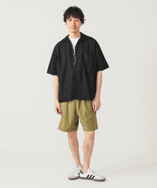 BEAMS（ビームス）の「ベーシック ルーズオープンカラーシャツ（シャツ/ブラウス・メンズ・ブラック/ホワイト/ベージュ/ピンク・S/M/L/XL）」の12枚目の写真