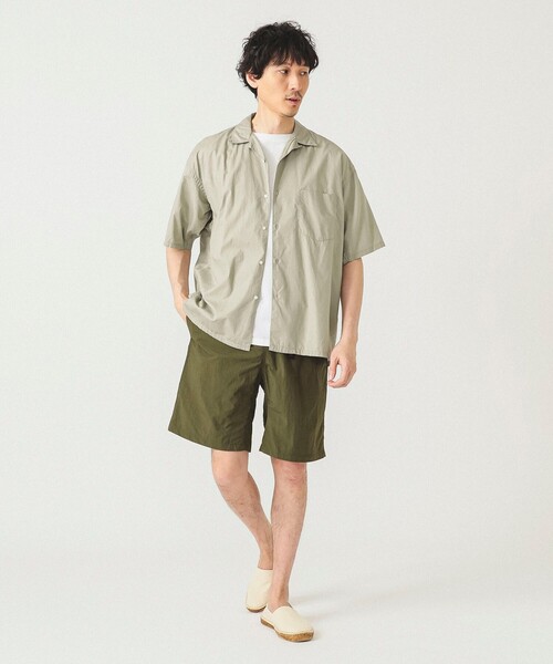 BEAMS（ビームス）の「ベーシック ルーズオープンカラーシャツ（シャツ/ブラウス・メンズ・ブラック/ホワイト/ベージュ/ピンク・S/M/L/XL）」の17枚目の写真