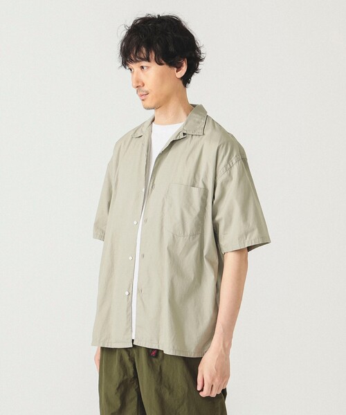 BEAMS（ビームス）の「ベーシック ルーズオープンカラーシャツ（シャツ/ブラウス・メンズ・ブラック/ホワイト/ベージュ/ピンク・S/M/L/XL）」の18枚目の写真