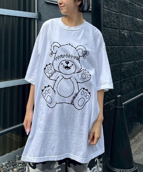 FRANKEN BEAR BIG Tシャツ（Tシャツ/カットソー）｜Candy