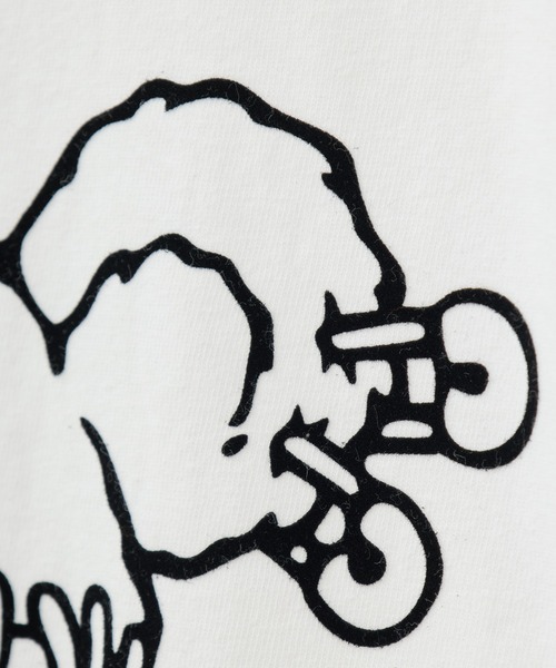 Candy Stripper（キャンディストリッパー）の「FRANKEN BEAR BIG Tシャツ（Tシャツ/カットソー・レディース・チャコール/オフホワイト/ブラック・FREE）」の21枚目の写真