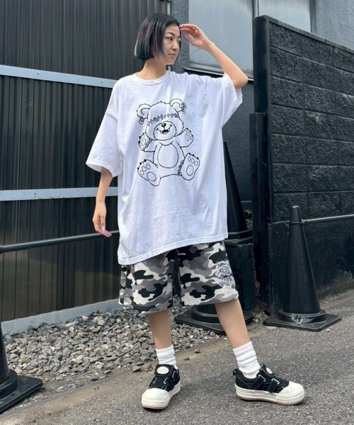 tシャツ FRANKEN BEAR BIG Tシャツ レディース メンズ FRANKEN BEAR BIG Tシャツ（Tシャツ/カットソー）｜Candy