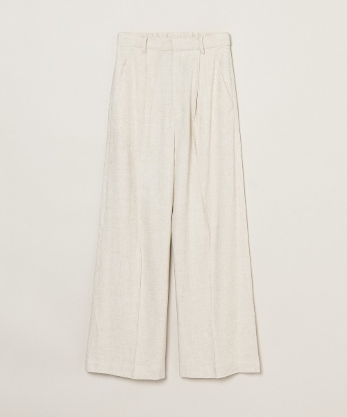three dots(スリードッツ)の「レーヨンリネン パンツ(その他パンツ・レディース・ベージュ/マルチ/ブラック・SMALL/MEDIUM/X-SMALL)」の4枚目の写真
