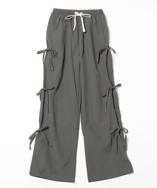 gossip!ロサンゼルス(ゴシップロサンゼルス)の「Y2K軽やかストレートパンツ カジュアル&デイリー(カーゴパンツ・レディース・ダークグレー/ピンク/ベージュ・FREE)」の19枚目の写真
