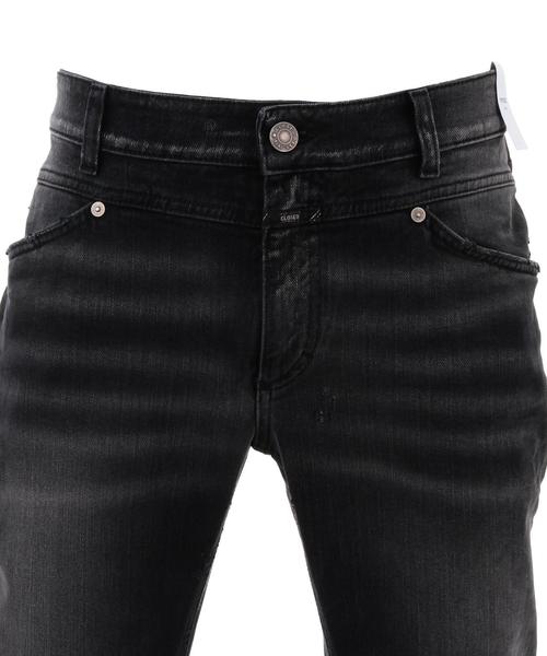CLOSED（クローズド）の「CLOSED(クローズド) PS USED REPAIR（デニムパンツ・メンズ・ブラック・32inch/30inch/31inch/33inch）」の4枚目の写真