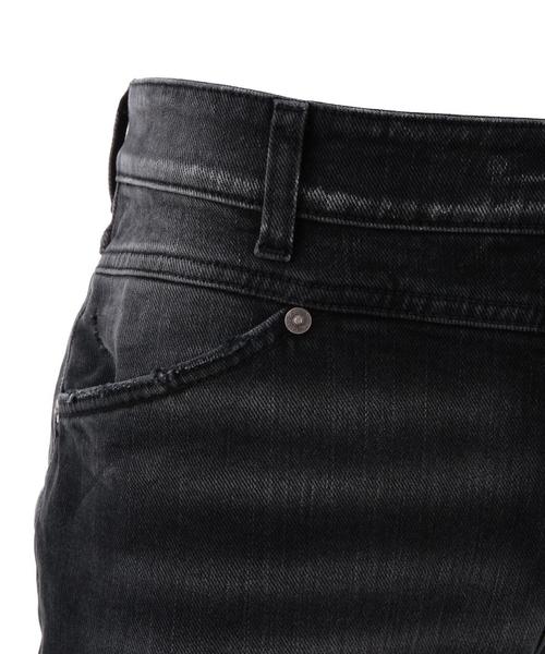 CLOSED（クローズド）の「CLOSED(クローズド) PS USED REPAIR（デニムパンツ・メンズ・ブラック・32inch/30inch/31inch/33inch）」の5枚目の写真