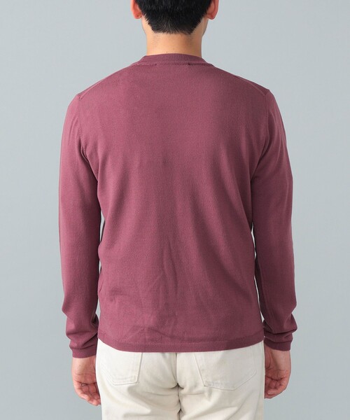 BEAMS F（ビームスエフ）の「【別注】LORENZONI / ウール ハイネック ニット（ニット/セーター・メンズ・グレー/パープル/ダークブラウン/レッド系その他7/ブラック・50/48/46/44）」の10枚目の写真