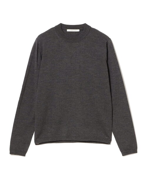 BEAMS F（ビームスエフ）の「【別注】LORENZONI / ウール ハイネック ニット（ニット/セーター・メンズ・グレー/パープル/ダークブラウン/レッド系その他7/ブラック・50/48/46/44）」の19枚目の写真