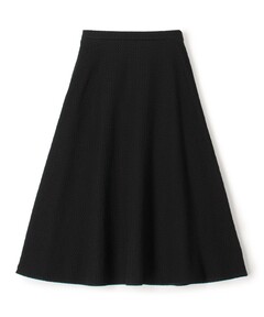 デ・プレ■ニットコンビネーションギャザーフレアスカート■ブラック セール】ニットコンビネーション マーメイドロングスカート（スカート