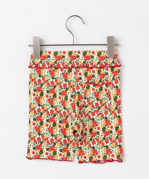 p.premier(ピードットプルミエ)の「イロチ買いしたい総柄メロウハーフレギンスパンツ(その他パンツ・キッズ・ブルー/ブラック/オレンジ/ブラウン/ピンク/レッド・80/90/100/110/120/130/140)」の12枚目の写真