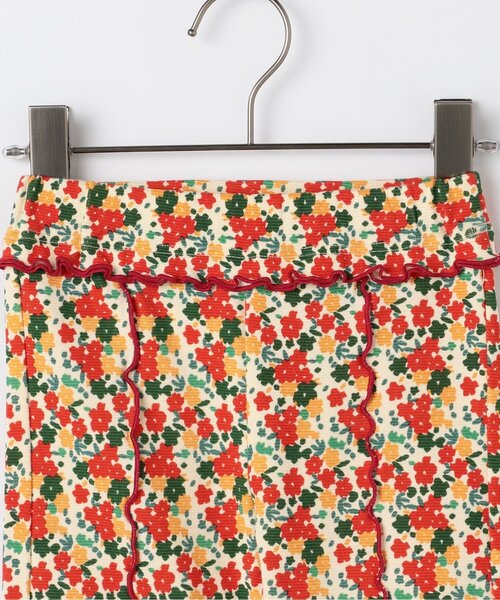 p.premier(ピードットプルミエ)の「イロチ買いしたい総柄メロウハーフレギンスパンツ(その他パンツ・キッズ・ブルー/ブラック/オレンジ/ブラウン/ピンク/レッド・80/90/100/110/120/130/140)」の13枚目の写真