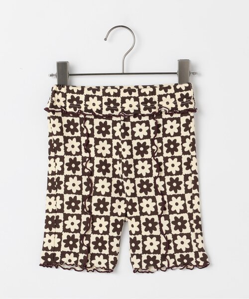 p.premier(ピードットプルミエ)の「イロチ買いしたい総柄メロウハーフレギンスパンツ(その他パンツ・キッズ・ブルー/ブラック/オレンジ/ブラウン/ピンク/レッド・80/90/100/110/120/130/140)」の19枚目の写真