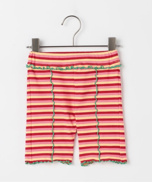 p.premier(ピードットプルミエ)の「イロチ買いしたい総柄メロウハーフレギンスパンツ(その他パンツ・キッズ・ブルー/ブラック/オレンジ/ブラウン/ピンク/レッド・80/90/100/110/120/130/140)」の20枚目の写真