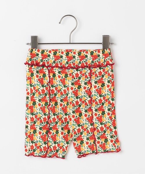 p.premier(ピードットプルミエ)の「イロチ買いしたい総柄メロウハーフレギンスパンツ(その他パンツ・キッズ・ブルー/ブラック/オレンジ/ブラウン/ピンク/レッド・80/90/100/110/120/130/140)」の22枚目の写真