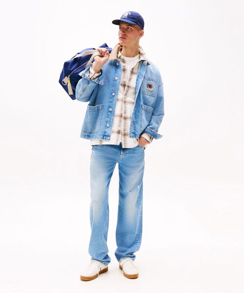 tommy jeans(トミー ジーンズ)の「ジャミーリラックスストレートジーンズ(デニムパンツ・メンズ・インディゴブルー・32inch/30inch/28inch/34inch/36inch)」の2枚目の写真