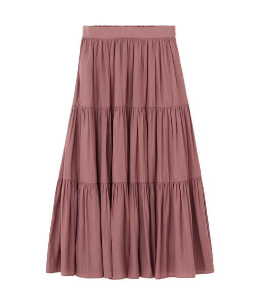 PROPORTION BODY DRESSING(プロポーションボディドレッシング)の「ギャザーティアードスカート / 1215120508(スカート・レディース・ホワイト/ダークグレー/ブラウン・SMALL/MEDIUM)」の20枚目の写真